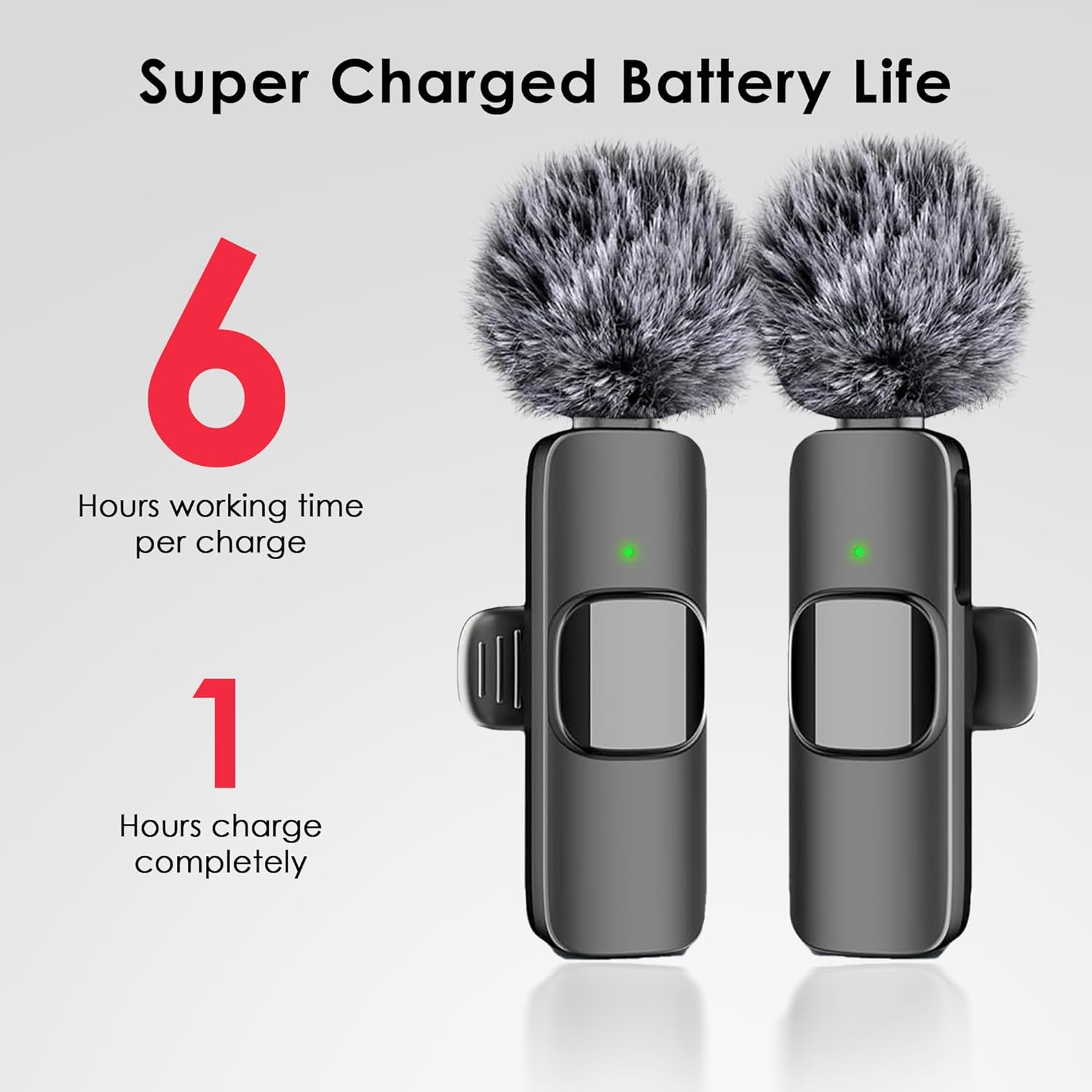 🎤🔥 2-Pack Wireless Lavalier Mic for iPhone/Android | Studio-Quality Recording⚡48H Battery🌟【Podcast/ASMR Pro】USB-C Clip-on Microphone with Noise Cancel - Perfect for Video, Live Stream, YouTube 🎤🔥 2-Pack Wireless Lavalier Mic for iPhone/Android | Studio-Quality Recording⚡48H Battery🌟【Podcast/ASMR Pro】USB-C Clip-on Microphone with Noise Cancel - Perfect for Video, Live Stream, YouTube